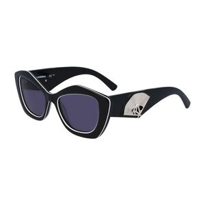 Rare Karl Lagerfeld Black Cat Eye Polarized Sunglasses - See Description